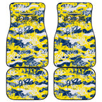 North Queensland Cowboys Rugby Car Mats Graffiti Typography Urban Camo Abstract Street Style