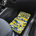 North Queensland Cowboys Rugby Car Mats Graffiti Typography Urban Camo Abstract Street Style