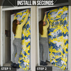North Queensland Cowboys Rugby Door Cover Graffiti Typography Urban Camo Abstract Street Style
