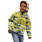 North Queensland Cowboys Rugby Kid Hoodie Graffiti Typography Urban Camo Abstract Street Style