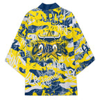 North Queensland Cowboys Rugby Kimono Graffiti Typography Urban Camo Abstract Street Style