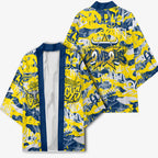 North Queensland Cowboys Rugby Kimono Graffiti Typography Urban Camo Abstract Street Style