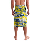 North Queensland Cowboys Rugby Lavalava Graffiti Typography Urban Camo Abstract Street Style