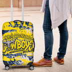 North Queensland Cowboys Rugby Luggage Cover Graffiti Typography Urban Camo Abstract Street Style