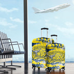 North Queensland Cowboys Rugby Luggage Cover Graffiti Typography Urban Camo Abstract Street Style