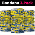 North Queensland Cowboys Rugby Neck Gaiter Graffiti Typography Urban Camo Abstract Street Style