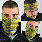 North Queensland Cowboys Rugby Neck Gaiter Graffiti Typography Urban Camo Abstract Street Style