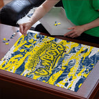 North Queensland Cowboys Rugby Puzzle Graffiti Typography Urban Camo Abstract Street Style