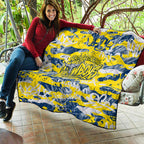 North Queensland Cowboys Rugby Quilt Graffiti Typography Urban Camo Abstract Street Style