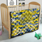 North Queensland Cowboys Rugby Quilt Graffiti Typography Urban Camo Abstract Street Style