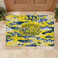 North Queensland Cowboys Rugby Rubber Doormat Graffiti Typography Urban Camo Abstract Street Style