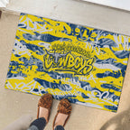 North Queensland Cowboys Rugby Rubber Doormat Graffiti Typography Urban Camo Abstract Street Style