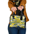 North Queensland Cowboys Rugby Shoulder Handbag Graffiti Typography Urban Camo Abstract Street Style