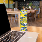 North Queensland Cowboys Rugby Skinny Tumbler Graffiti Typography Urban Camo Abstract Street Style