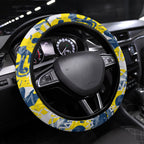 North Queensland Cowboys Rugby Steering Wheel Cover Graffiti Typography Urban Camo Abstract Street Style