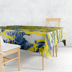 North Queensland Cowboys Rugby Tablecloth Graffiti Typography Urban Camo Abstract Street Style