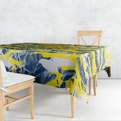 North Queensland Cowboys Rugby Tablecloth Graffiti Typography Urban Camo Abstract Street Style