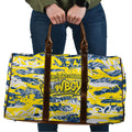 North Queensland Cowboys Rugby Travel Bag Graffiti Typography Urban Camo Abstract Street Style