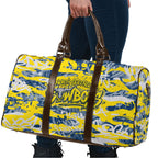 North Queensland Cowboys Rugby Travel Bag Graffiti Typography Urban Camo Abstract Street Style