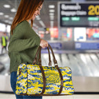 North Queensland Cowboys Rugby Travel Bag Graffiti Typography Urban Camo Abstract Street Style