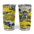 North Queensland Cowboys Rugby Tumbler Cup Graffiti Typography Urban Camo Abstract Street Style