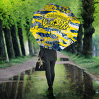 North Queensland Cowboys Rugby Umbrella Graffiti Typography Urban Camo Abstract Street Style