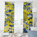 North Queensland Cowboys Rugby Window Curtain Graffiti Typography Urban Camo Abstract Street Style
