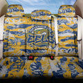 Parramatta Eels Rugby Back Car Seat Cover Graffiti Typography Urban Camo Abstract Street Style