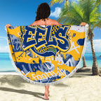 Parramatta Eels Rugby Beach Blanket Graffiti Typography Urban Camo Abstract Street Style