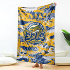 Parramatta Eels Rugby Blanket Graffiti Typography Urban Camo Abstract Street Style