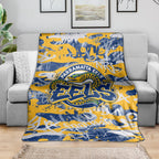 Parramatta Eels Rugby Blanket Graffiti Typography Urban Camo Abstract Street Style