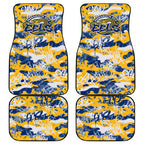 Parramatta Eels Rugby Car Mats Graffiti Typography Urban Camo Abstract Street Style