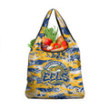 Parramatta Eels Rugby Grocery Bag Graffiti Typography Urban Camo Abstract Street Style