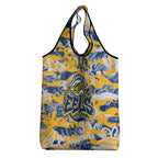 Parramatta Eels Rugby Grocery Bag Graffiti Typography Urban Camo Abstract Street Style