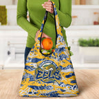 Parramatta Eels Rugby Grocery Bag Graffiti Typography Urban Camo Abstract Street Style