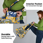 Parramatta Eels Rugby Grocery Bag Graffiti Typography Urban Camo Abstract Street Style