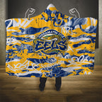 Parramatta Eels Rugby Hooded Blanket Graffiti Typography Urban Camo Abstract Street Style
