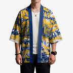Parramatta Eels Rugby Kimono Graffiti Typography Urban Camo Abstract Street Style