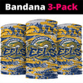 Parramatta Eels Rugby Neck Gaiter Graffiti Typography Urban Camo Abstract Street Style
