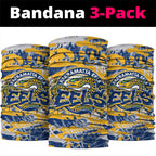 Parramatta Eels Rugby Neck Gaiter Graffiti Typography Urban Camo Abstract Street Style
