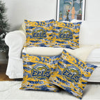 Parramatta Eels Rugby Pillow Cover Graffiti Typography Urban Camo Abstract Street Style