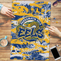 Parramatta Eels Rugby Puzzle Graffiti Typography Urban Camo Abstract Street Style