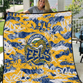 Parramatta Eels Rugby Quilt Graffiti Typography Urban Camo Abstract Street Style