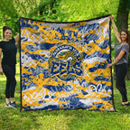 Parramatta Eels Rugby Quilt Graffiti Typography Urban Camo Abstract Street Style