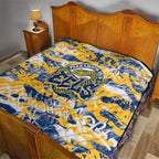 Parramatta Eels Rugby Quilt Graffiti Typography Urban Camo Abstract Street Style