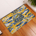 Parramatta Eels Rugby Rubber Doormat Graffiti Typography Urban Camo Abstract Street Style