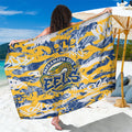 Parramatta Eels Rugby Sarong Graffiti Typography Urban Camo Abstract Street Style