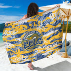 Parramatta Eels Rugby Sarong Graffiti Typography Urban Camo Abstract Street Style