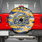 Parramatta Eels Rugby Spare Tire Cover Graffiti Typography Urban Camo Abstract Street Style