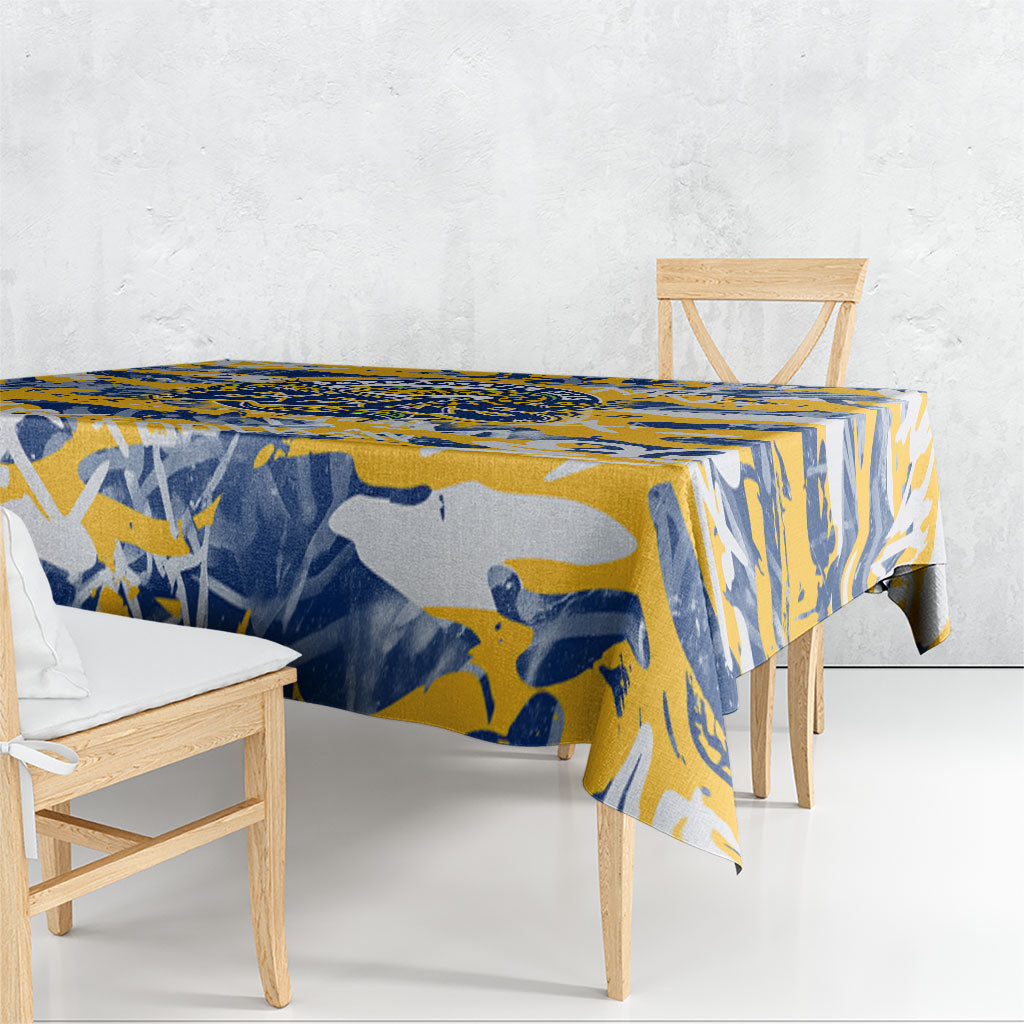 Parramatta Eels Rugby Tablecloth Graffiti Typography Urban Camo Abstract Street Style